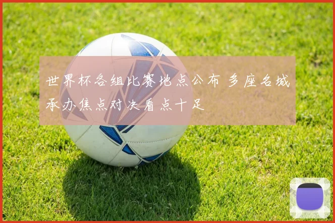 世界杯各组比赛地点公布 多座名城承办焦点对决看点十足